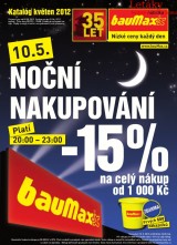 Baumax aktu�ln� let�k