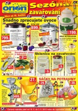 Orion aktu�ln� let�k